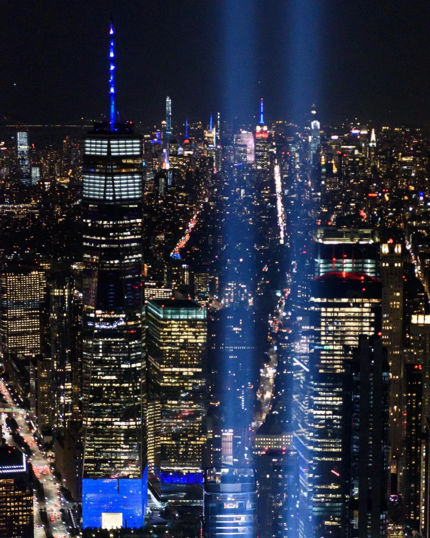 Never forget. September 11, 2001. Shot 9/11/19 in a π alongside @al3x.nyc and @captiv_8. #neverforget #september11 #tributeinlight #π