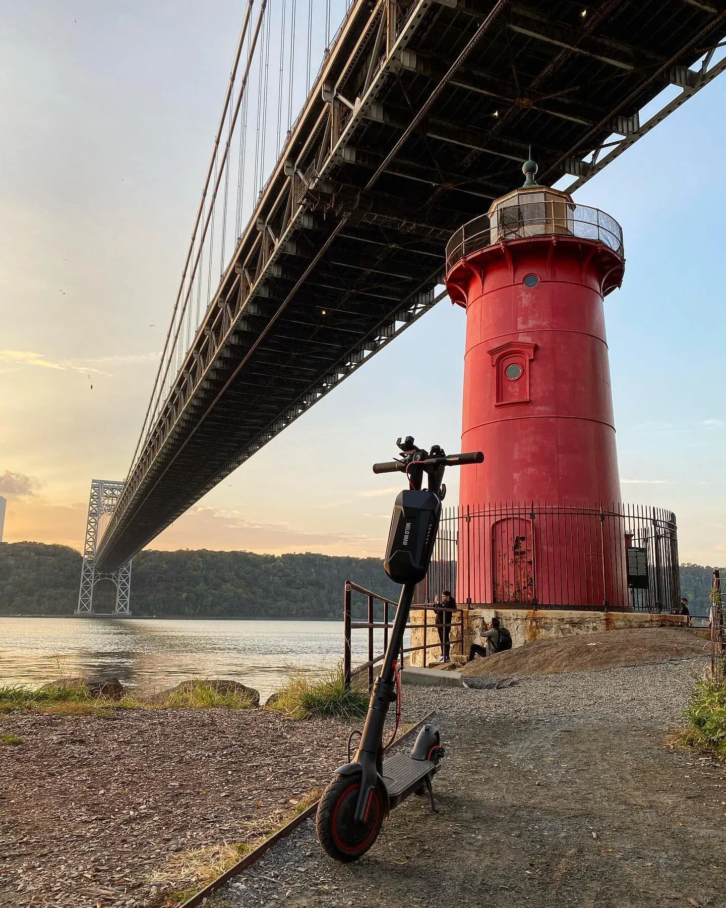 Scooter adventures help make the most of a year with few travel options. Round trip from Long Island City to the George Washington Bridge.. 22 miles. Scooter: Xiaomi m365 pro (this is not an ad... just sharing the info).