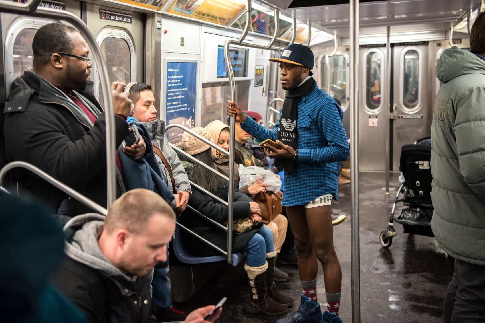 No Pants Subway Ride