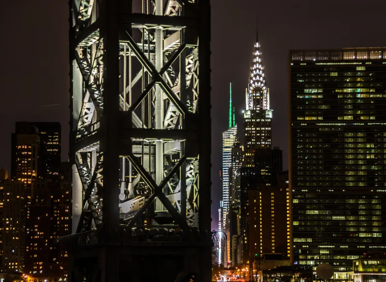 The best place to see the NYC skyline is from Long Island City